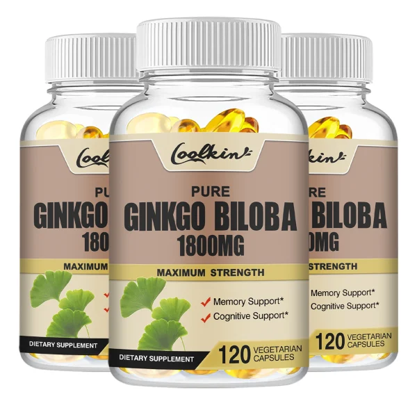 Ginkgo Biloba Leaf Extract - Promotes Brain Health