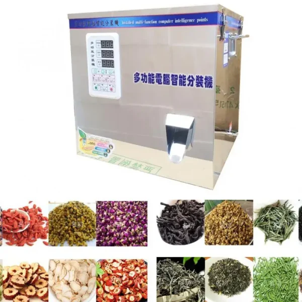 Auger Spiral Type Herb Filling And Weighing Machine
