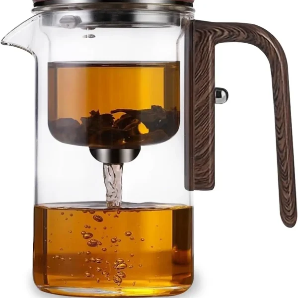 Enchanti Tea Pot with Infusers for Loose Tea 600ML